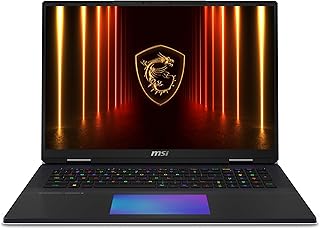 Игровой ноутбук MSI Titan 18 HX AI 18" 120Hz MiniLED UHD+: Intel Ultra 9-285HX, NVIDIA Geforce RTX 5090, 64GB DDR5, 6TB NVMe SSD, Thunderbolt 5, Wi-Fi 7, Windows 11 Pro: черный A2XWJG-614US