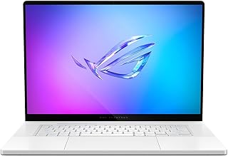 Игровой ноутбук ASUS ROG Zephyrus G16 (2025), 16-дюймовый OLED-дисплей ROG Nebula 2.5K, RTX 5080, Ultra 9 285H, 64 ГБ, SSD 2 ТБ, Windows 11 Pro, платиновый белый, GU605CW-XS98