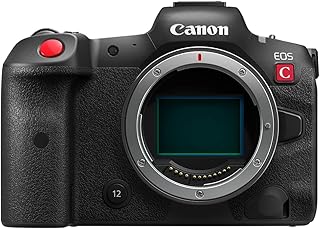 Беззеркальная камера Canon EOS R5 C (только корпус), 45-мегапиксельный CMOS-сенсор, гибридная полнокадровая кинокамера, внутренняя запись RAW-видео 8K/60P, байонет RF, черный цвет.