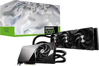 Видеокарта MSI Gaming RTX 5090 32G SUPRIM Liquid SOC (32 ГБ GDDR7, 512-бит, экстремальная производительность: 2580 МГц, DisplayPort x3 2.1a, HDMI 2.1b, архитектура NVIDIA Blackwell)