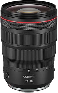 Объектив Canon RF24-70mm F2.8 L USM, стандартный зум-объектив, совместим с беззеркальными камерами серии EOS R, черный.