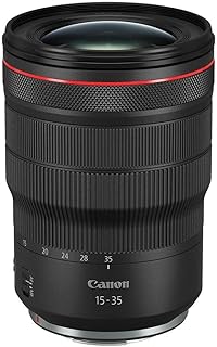 Объектив Canon RF15-35mm F2.8 L USM, стандартный зум-объектив, совместим с беззеркальными камерами серии EOS R, черный.
