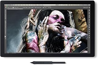 Графический планшет Wacom Cintiq Pro 17 с экраном 17,3 дюйма Ultra HD 4K. 10-битный сенсорный дисплей 120 Гц, графический планшет с пером Pro Pen 3, для ПК под управлением Windows, Mac, Linux.