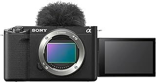 Полнокадровая беззеркальная камера Sony Alpha ZV-E1 со сменными объективами для видеоблогинга — черный корпус.