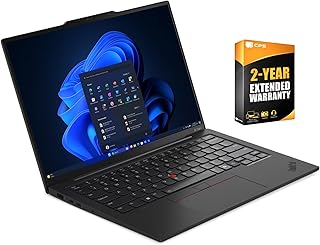 Ноутбук Lenovo ThinkPad X1 Carbon Aura Edition 13-го поколения, Intel Ultra 7 258V, 14-дюймовый OLED-дисплей 2.8K 2880x1800 без сенсорного экрана, яркость 400 нит, частота обновления 120 Гц, Wi-Fi 7, 32 ГБ ОЗУ, 2 ТБ SSD, камера Full HD, Windows 11 Pro, 2-летняя гарантия CPS.