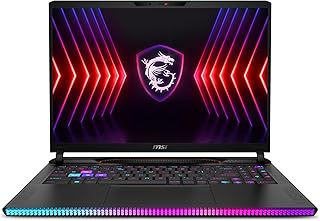 Игровой ноутбук MSI GE68HX Raider 16" 144 Гц FHD+, процессор Intel i9-14900HX 24 ядра, видеокарта GeForce RTX 4070, 32 ГБ оперативной памяти DDR5, SSD-накопитель 1 ТБ, RGB-подсветка, Wi-Fi 7, Windows 11 Home