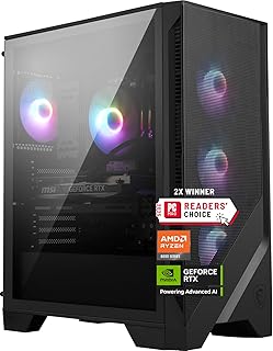 Игровой настольный компьютер MSI Codex Z2: AMD R7-8700F, GeForce RTX 5070, 32 ГБ DDR5, 2 ТБ m.2 NVMe SSD, USB Type-C, поддержка VR, Windows 11 Home: A8NVP-436US