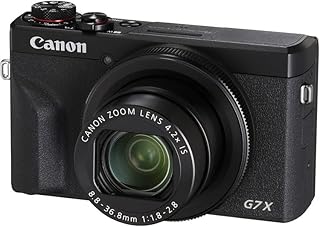 Цифровая фотокамера Canon PowerShot G7 X Mark III (черная)
