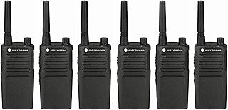 Комплект из 6 цифровых раций Motorola Solutions RMU2040 без дисплея, 99 эксклюзивных частот UHF для бизнеса.