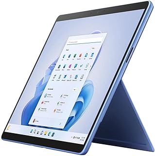 Планшет Microsoft Surface Pro 9 — 13 дюймов — процессор Core i7 12-го поколения i7-1265U (10 ядер) — 16 ГБ ОЗУ — SSD 512 ГБ — Windows 10 Pro 64-бит — Sapphire