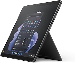 Планшет Microsoft Surface Pro 9 — 13 дюймов — процессор Core i7 12-го поколения i7-1265U (10 ядер) — 16 ГБ ОЗУ — SSD 512 ГБ — Windows 11 Pro 64-бит — Графитовый цвет