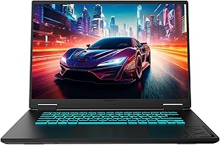 GIGABYTE - Игровой ноутбук A16 - 165 Гц 1920x1200 WUXGA - NVIDIA GeForce RTX 5060 - Intel i7-13620H - 1 ТБ SSD с 16 ГБ DDR5 RAM - Windows 11 Home AD Gaming A16 CVHI3US894SH