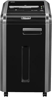 Измельчитель бумаги Fellowes Powershred 225Ci на 22 листа, 100% защита от замятия, поперечной резки, коммерческого класса для офиса, черный, артикул 3825001
