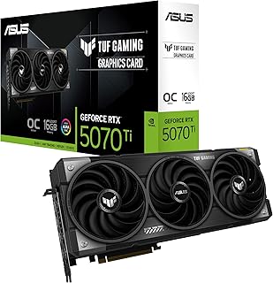 Видеокарта ASUS TUF Gaming GeForce RTX ™ 5070 Ti 16GB GDDR7 OC Edition (PCIe® 5.0, HDMI®/DP 2.1, 3,125-слот, компоненты военного класса, защитное покрытие печатной платы, вентиляторы Axis-Tech)