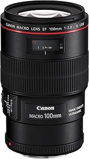 Объектив Canon EF 100mm f/2.8L IS USM Macro для цифровых зеркальных фотокамер Canon (только объектив).