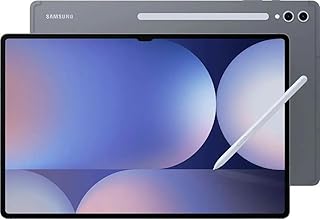 Планшет Samsung Galaxy Tab S10 Ultra 14,6” AMOLED с сенсорным экраном, SSD-накопителем 256 ГБ и стилусом S-Pen (только Wi-Fi, 12 ГБ ОЗУ, сканер отпечатков пальцев, ОС Android 14), версия для США, цвет Moonstone Gray, SM-X920NZAAXAR