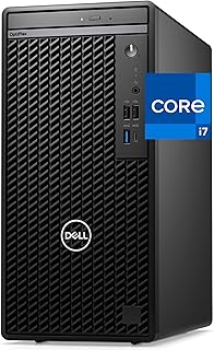 Dell Optiplex Tower - Intel i7-12700K, 32 ГБ ОЗУ, 1 ТБ NVMe SSD, DisplayPort, HDMI, USB C, DVDRW, AX, Wi-Fi, Bluetooth, Windows 11 Pro, черный корпус.
