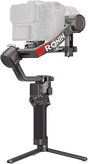 DJI RS 4 Pro, 3-осевой стабилизатор для камер DSLR и кинокамер Canon/Sony/Panasonic/Nikon/Fujifilm, 2-е поколение, вертикальная съемка, грузоподъемность 4,5 кг (10 фунтов), стабилизатор для камер