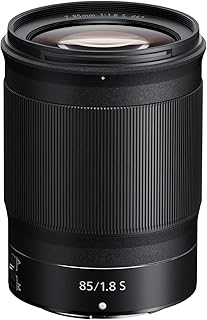 Nikon NIKKOR Z 85mm f/1.8 S | Высококачественный портретный объектив с большой диафрагмой 85 мм для беззеркальных камер серии Z | Модель Nikon USA