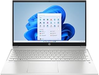 Ноутбук HP Pavilion 15, процессор Intel Core i7-1255U 12-го поколения, 32 ГБ ОЗУ, SSD-накопитель 1 ТБ, 15,6-дюймовый Full HD дисплей, сканер отпечатков пальцев, Wi-Fi и Bluetooth, HD веб-камера, клавиатура с подсветкой, Windows 11 Pro.