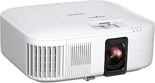 Проектор Epson Home Cinema 2350 4K PRO-UHD Smart Streaming с Android TV, 3-чиповым 3LCD-экраном, поддержкой HDR10, HLG, яркостью 2800 люмен, низкой задержкой, динамиком 10 Вт и Bluetooth (восстановленный).