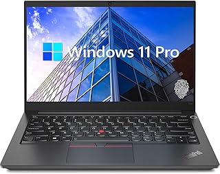 Ноутбук Lenovo ThinkPad E14 Gen 5 Business, 14-дюймовый FHD+ дисплей, AMD Ryzen 7 7730U (превосходит i7-1255U), 24 ГБ ОЗУ, 2 ТБ SSD, сканер отпечатков пальцев, клавиатура с подсветкой, HDMI, RJ45, Wi-Fi 6, Windows 11 Pro, черный.
