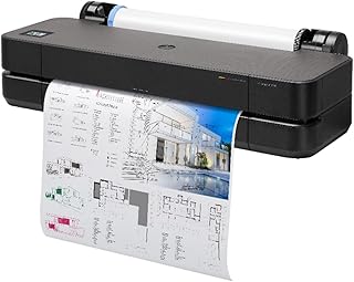 Широкоформатный плоттер HP DesignJet T210 с диагональю 24 дюйма, современный компактный дизайн (8AG32D) - новая модель.