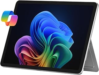 Microsoft Surface Pro 2-в-1 ноутбук/планшет (2025), Windows 11 Copilot+ PC, 12-дюймовый сенсорный дисплей, Snapdragon X Plus (8 ядер), 16 ГБ ОЗУ, 256 ГБ памяти, платиновый цвет.