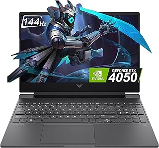 Игровой ноутбук HP Victus 15,6 дюймов FHD 144 Гц Intel Core i5-13420H NVIDIA GeForce RTX 4050 6 ГБ - 16 ГБ DDR4 512 ГБ SSD Серебристый цвет (2024)