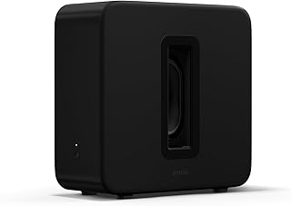 Sonos Sub 4 — беспроводной сабвуфер — черный