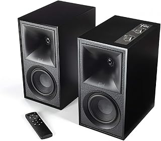 Активные полочные акустические системы Klipsch The Fives (матовый черный)