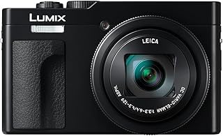 Компактная фотокамера Panasonic LUMIX ZS99 для путешествий с 30-кратным зумом и объективом 24-720 мм, возможностью записи видео и фото в формате 4K. Отлично подходит для путешествий и концертов. DC-ZS99