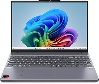 Lenovo IdeaPad Slim 3X - 2025 - Ноутбук для повседневного использования с искусственным интеллектом - Copilot+ PC - 15,3-дюймовый WUXGA-дисплей - 16 ГБ оперативной памяти - 512 ГБ встроенной памяти - Qualcomm® Snapdragon® X - Цвет: Luna Grey