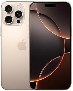 Apple iPhone 16 Pro, версия для США, 128 ГБ, цвет «Пустынный титан», для оператора T-Mobile (восстановленный).