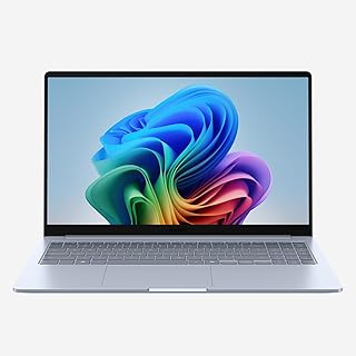 Бизнес-ноутбук SAMSUNG Galaxy Book4 Edge 15,6" с функцией Copilot + AI, процессором Snapdragon X Plus, функцией Live Captions, антибликовым LED-дисплеем Full HD, длительным временем автономной работы, версия 2024 года, NP754XQA-KB2US