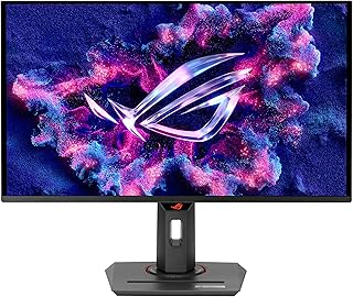 Игровой монитор ASUS ROG Strix 26,5 дюймов, 1440P, QD-OLED (XG27ACDNG) - QHD (2560x1440), 360 Гц, 0,03 мс, кастомный радиатор, OLED Care+, совместимость с G-SYNC, 99% DCI-P3, DisplayWidget, AI Gaming, 3-летняя гарантия