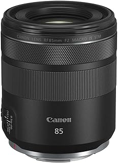 Объектив Canon RF 85mm F2 Macro is STM, компактный средне-телеобъектив, черный (4234C002)