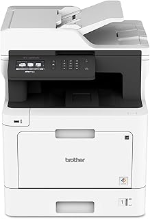 Многофункциональное цветное лазерное устройство Brother MFCL8610CDW для бизнеса с двусторонней печатью и беспроводной сетью, белое, 21,2" x 17,1" x 20,7"