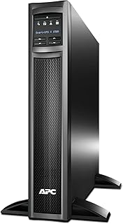 Источник бесперебойного питания APC Network UPS, 1500VA Smart-UPS с синусоидальной волной и возможностью увеличения времени автономной работы, SMX1500RM2UC, трансформируемый в 2U стоечный/башенный корпус, линейно-интерактивный, 120 В