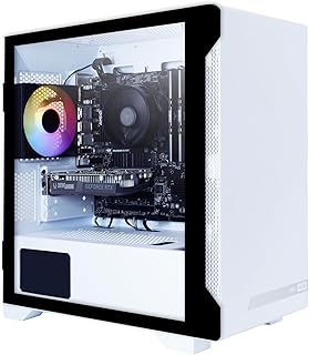 Игровой настольный компьютер ZOTAC MEK с поддержкой искусственного интеллекта — NVIDIA GeForce RTX 3050, AMD Ryzen 5 5500 4,2 ГГц, 16 ГБ DDR4, 500 ГБ NVME M.2 SSD, блок питания 650 Вт 80+ Gold, WiFi 6E, Windows 11 Home