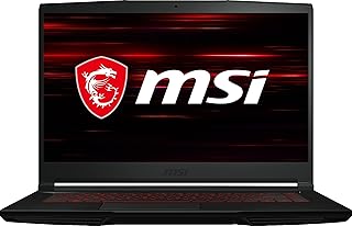 Игровой ноутбук MSI GF63 Thin, 15,6" FHD 144 Гц, Intel i5-11400H, RTX 3050, 16 ГБ ОЗУ, 512 ГБ NVMe SSD, Windows 11, цвет алюминиевый черный.