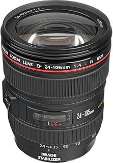 Объектив Canon EF 24-105mm f/4L IS USM с переменным фокусным расстоянием — белый, в коробке (новый) (оптовая упаковка)