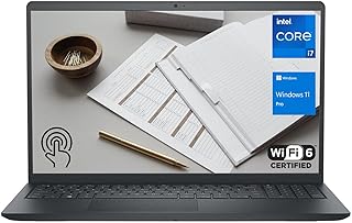Ноутбук DELL Inspiron 15 3530 13-го поколения для бизнеса, 15,6-дюймовый сенсорный экран Full HD, процессор Intel Core i7-1355U, 32 ГБ ОЗУ, SSD 1 ТБ, веб-камера, HDMI, Wi-Fi 6, Windows 11 Pro, черный.