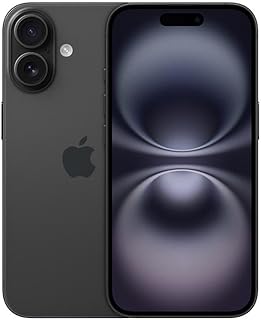 Apple iPhone 16, версия для США, 128 ГБ, черный, для T-Mobile (восстановленный)