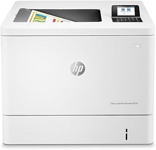 Двусторонний принтер HP Color LaserJet Enterprise M554dn (7ZU81A), белый.
