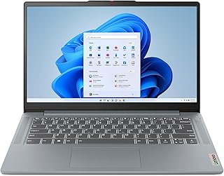Lenovo IdeaPad Slim 3i - 2024 - Легкий ноутбук - Быстрая зарядка - 14-дюймовый FHD IPS-дисплей - 16 ГБ оперативной памяти - 512 ГБ SSD-накопитель - Intel® Core™ i7-13620H - Windows 11 Home - Цвет: Arctic Grey
