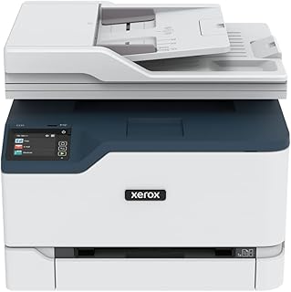Цветное многофункциональное устройство Xerox C235DNI, лазерный принтер, беспроводная связь, автоподатчик документов, формат Letter, печать, сканирование, копирование, факс, сертифицировано по стандарту Energy Star, скорость печати до 24 стр./мин.