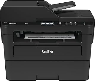 Беспроводной монохромный многофункциональный лазерный принтер Brother MFCL2750DW с двусторонней печатью и сканированием, включает 4-месячную пробную подписку на обновление и поддержку Amazon Dash Replenishment.