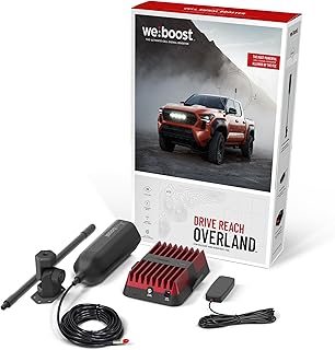weBoost Drive Reach Overland — усилитель сотового сигнала для внедорожников | Усиливает сигналы 5G и 4G LTE для всех операторов связи США — Verizon, AT&T, T-Mobile и других | Сделано в США | Одобрено FCC