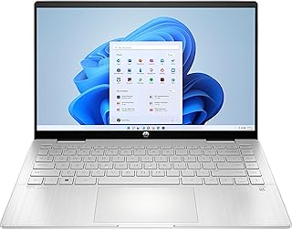 HP Pavilion x360 2-в-1 14-дюймовый ноутбук с сенсорным экраном - Intel Core i5 - 8 ГБ оперативной памяти - 512 ГБ SSD - Серебристый цвет - Модель 14-ek0033dx